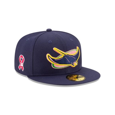 Sapca New Era Tampa Bay Rays MLB Mother's Day 59FIFTY Fitted - Albastri